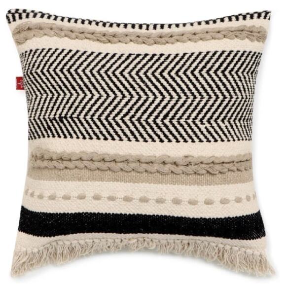 REDEARTH · Handmade Boho Throw Pillow Covers - Bohemian Chic Farmhouse Style - A - Picture 4 of 5